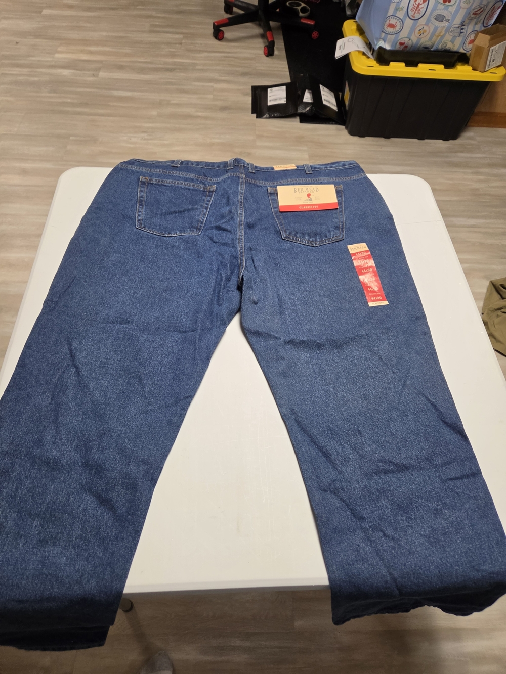 Classic Men's Blue Denim Jeans